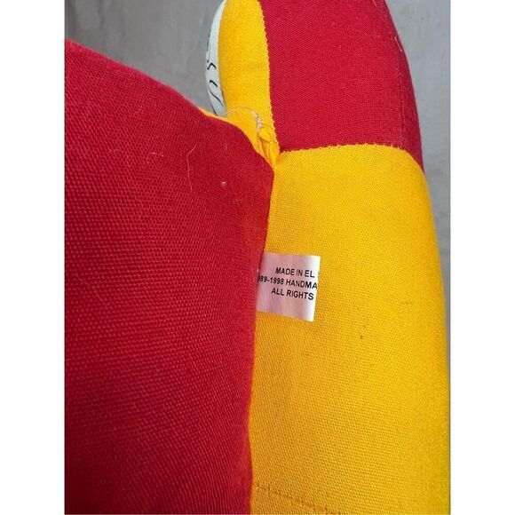 Vintage 1990s Large Stuffed Parrot Macaw Tropical Hawaii - Picture 8 of 9